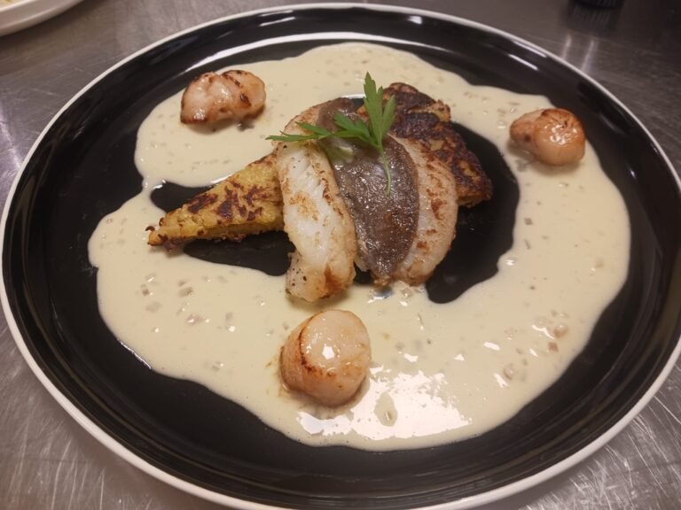 Plat du restaurant le chat gourmand beunaz