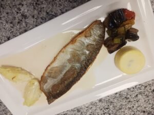 Plat du restaurant le chat gourmand beunaz