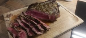côte de boeuf au restaurant le chat gourmand beunaz